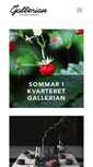 Mobile Screenshot of gallerianeskilstuna.se